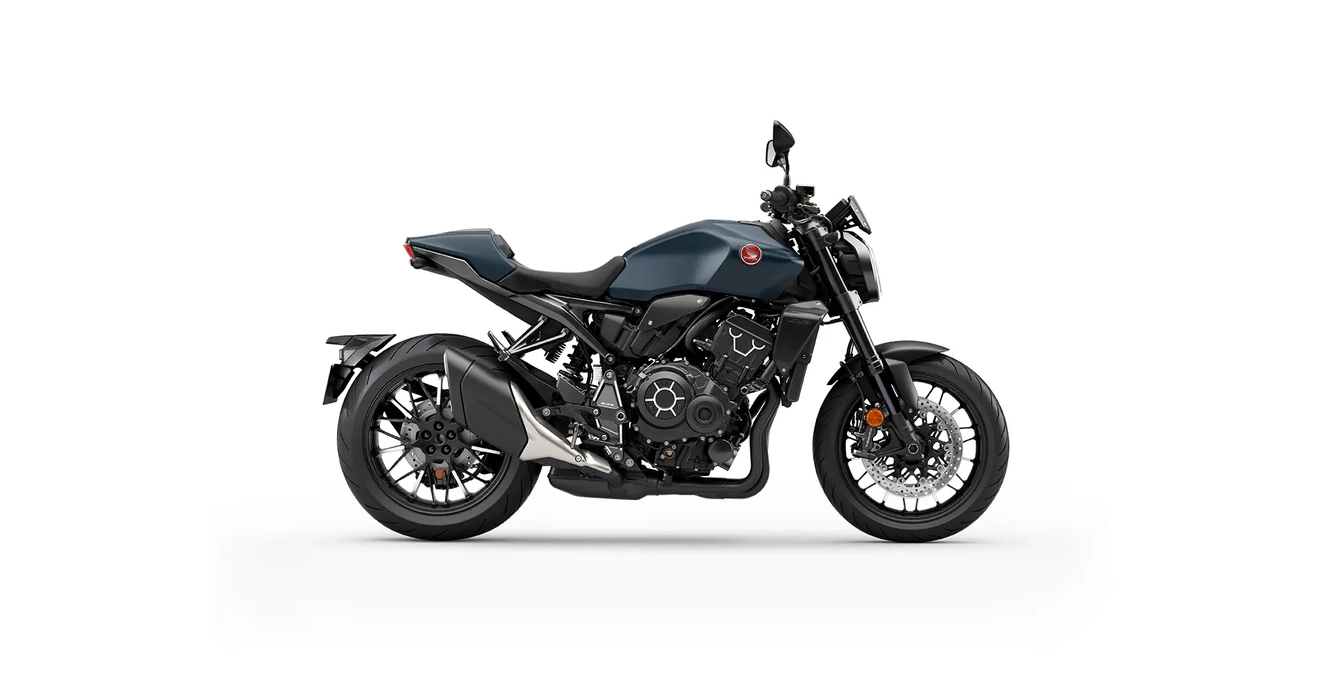 CB 1000R Black Edition lateral azul fosco